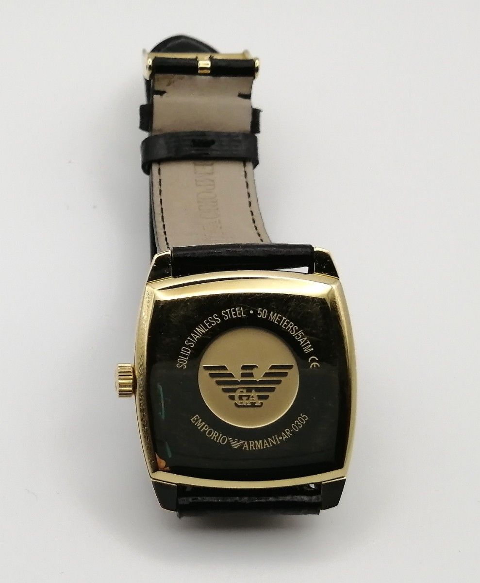 EMPORIO ARMANI AR-0305 腕時計 クォーツ|Yahoo!フリマ(旧 EMPORIO ARMANI AR-0305 腕時計 クォーツ|Yahoo!フリマ(旧