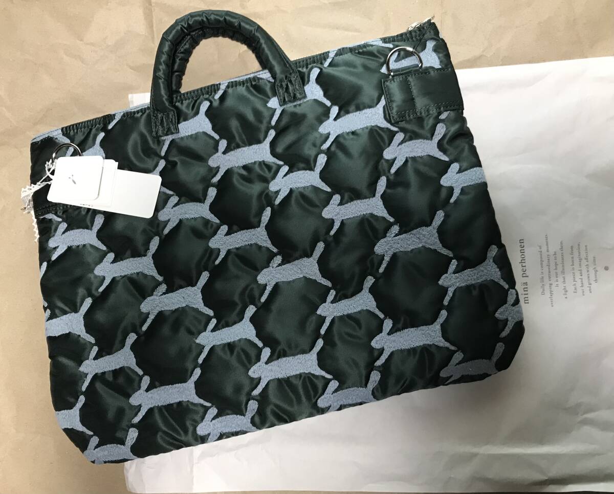 ミナペルホネン porter run run run ショートヘルメットバッグ ミナペルホネン porter run run run ショートヘルメットバッグ