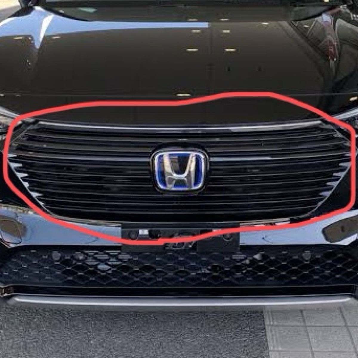 新型VEZEL 純正フロントグリル クリスタルブラック・パール|車 新型VEZEL 純正フロントグリル クリスタルブラック・パール|車
