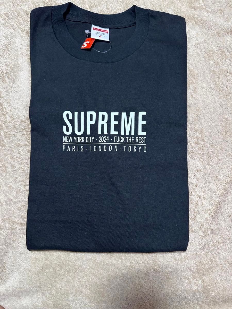 Supreme Paris Tee Black シュプリーム パリ Tシャツ ブラック Supreme Paris Tee