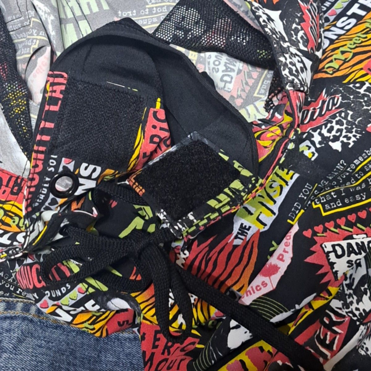 水陸両用 2way HYSTERIC GLAMOUR ヒステリックグラマー 総柄 水陸両用 2way HYSTERIC GLAMOUR ヒステリックグラマー 総柄