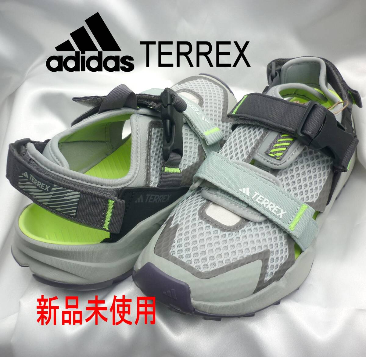 数量は多 新品未使用◆送料無料◆25.5cm(25cm相当)アディダス AT/アウトドア/定価14300円 Hydroterra Terrex adidas スポーツサンダル テレックス 25.0cm