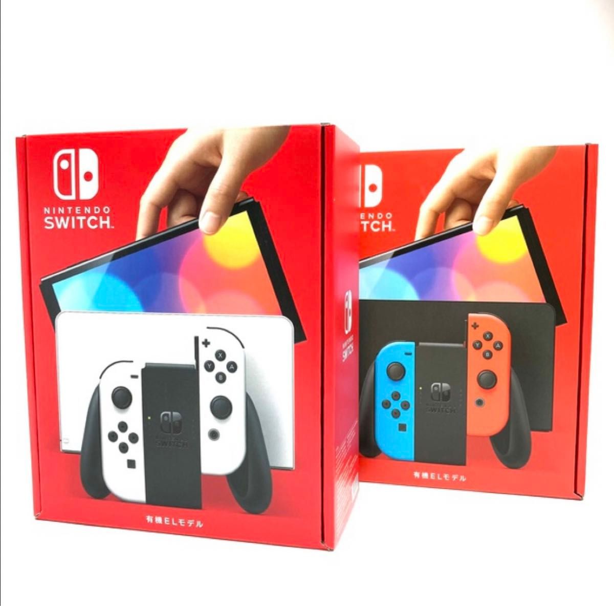 Nintendo Switch 有機ELモデル ホワイト ネオンブルー ネオン Nintendo Switch 有機ELモデル ホワイト ネオンブルー ネオン