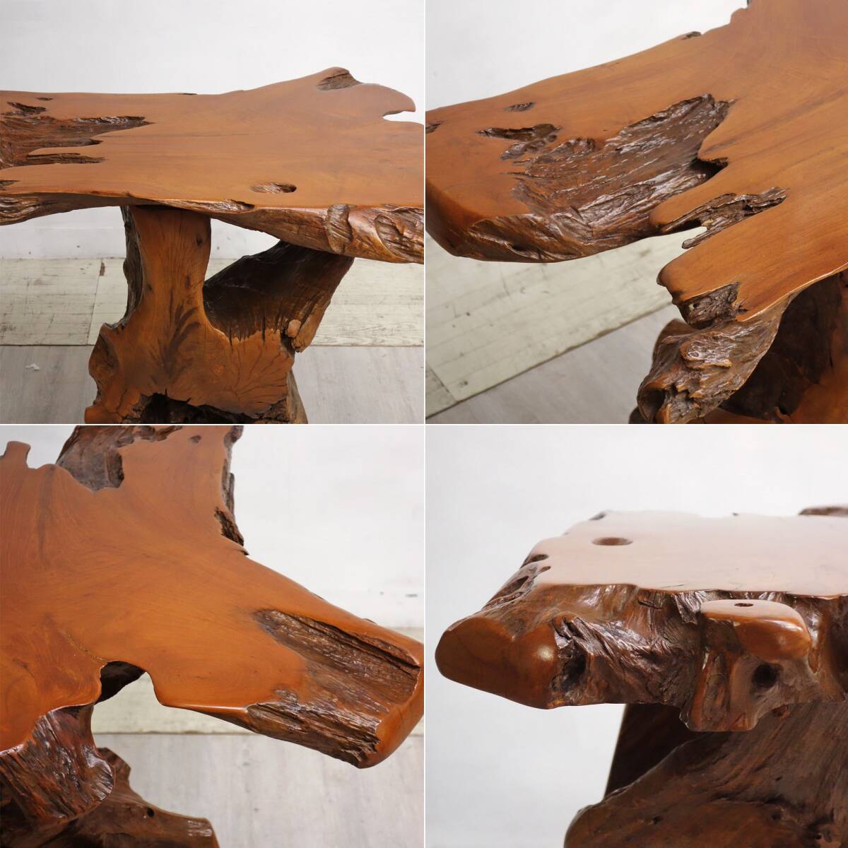 ○ クラフトファニチャー Craft furniture チーク無垢材 原木 ○ クラフトファニチャー Craft furniture チーク無垢材 原木