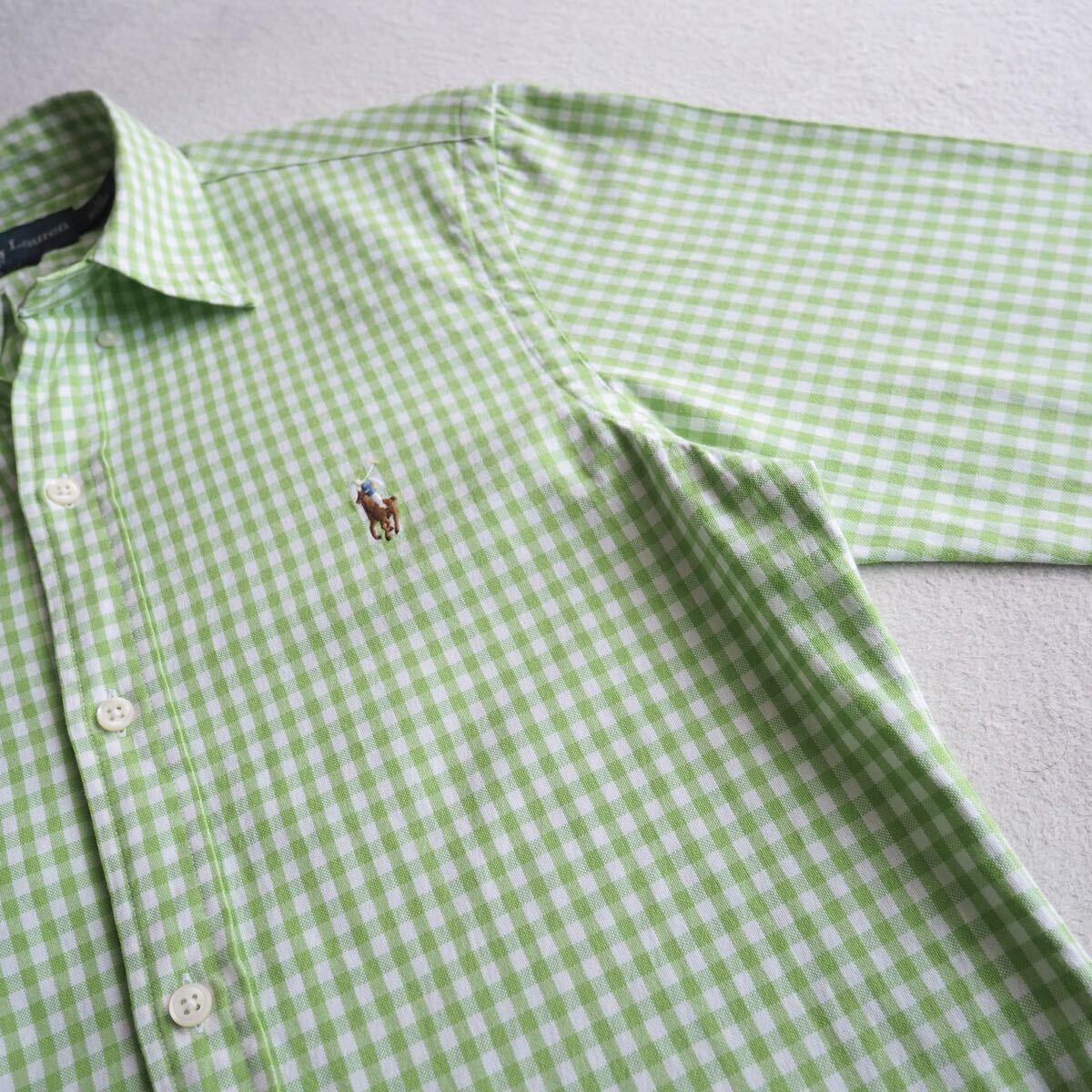 RALPH LAUREN ラルフローレン ギンガムチェックシャツ RALPH LAUREN ラルフローレン ギンガムチェックシャツ