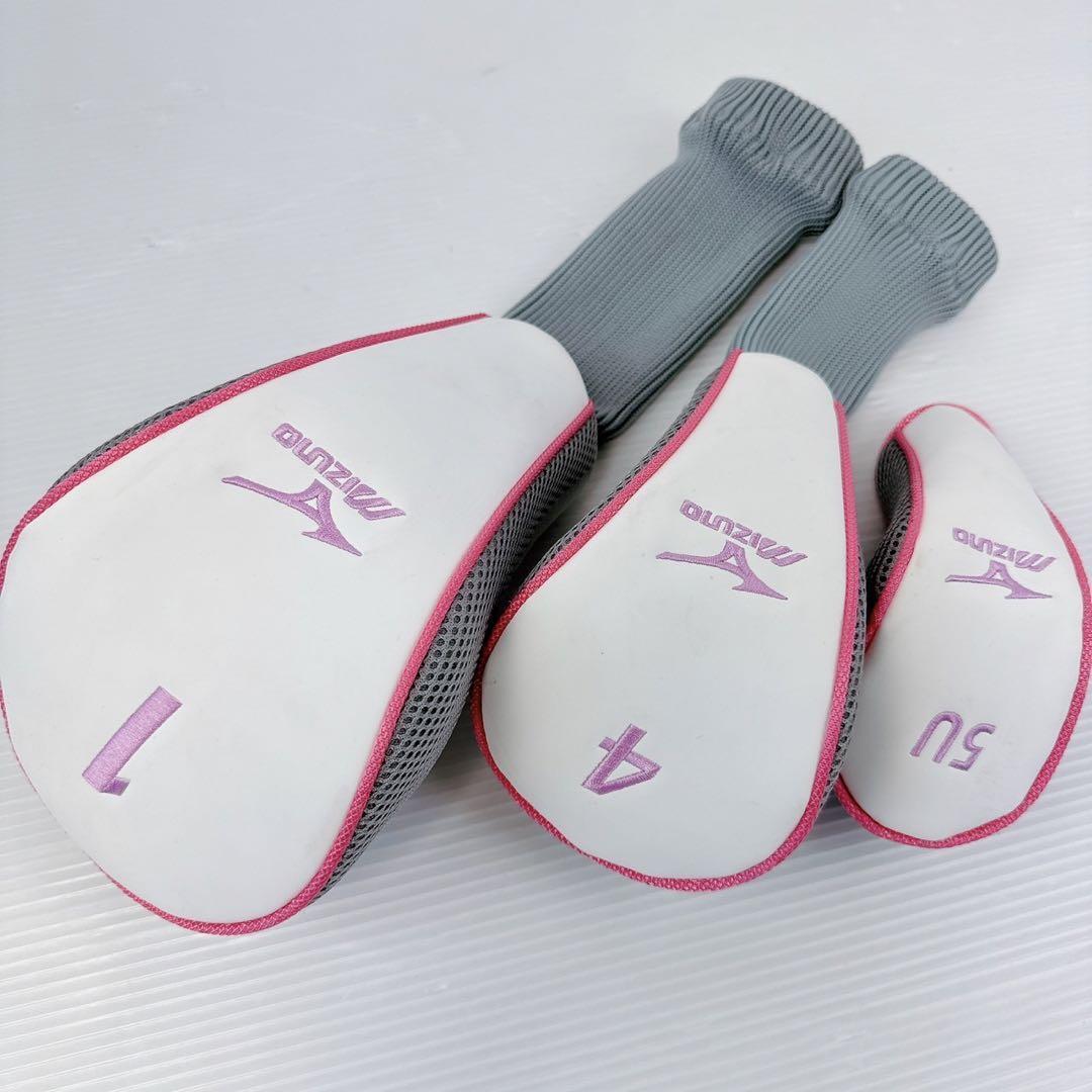 良品 ミズノ ゼファー レディース クラブセット 8本 フレックスL 良品 ミズノ ゼファー レディース クラブセット 8本 フレックスL