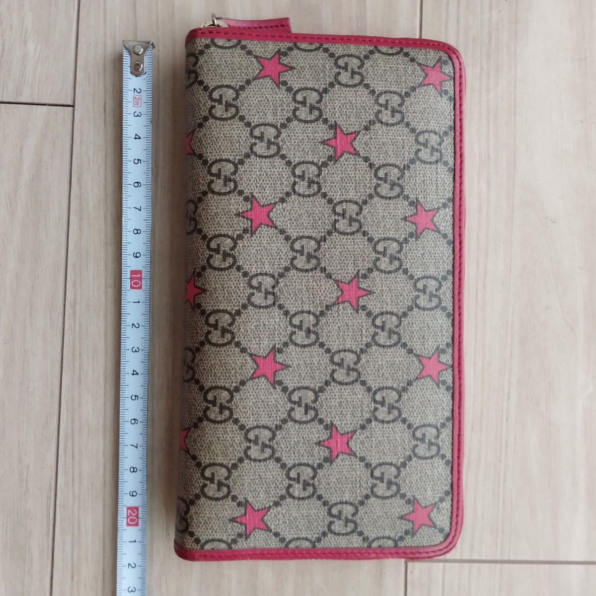 希少・限定品】GUCCI グッチ ラウンドファスナー GGスプリーム 希少・限定品】GUCCI グッチ ラウンドファスナー GGスプリーム
