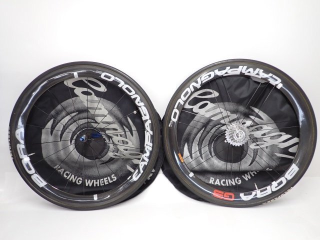CAMPAGNOLO BORA ONE G3 カンパニョーロ ボーラワン カーボン ロードバイクホイール 700C チューブラー 前後セット ∬ 6E8F9-5