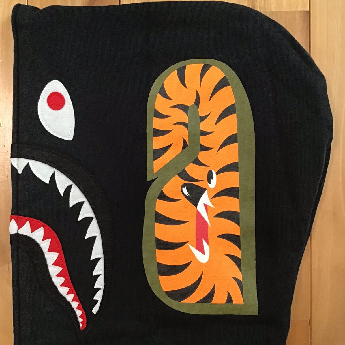シャーク パーカー Mサイズ ブラック a bathing ape BAPE shark シャーク パーカー Mサイズ ブラック a bathing ape BAPE shark