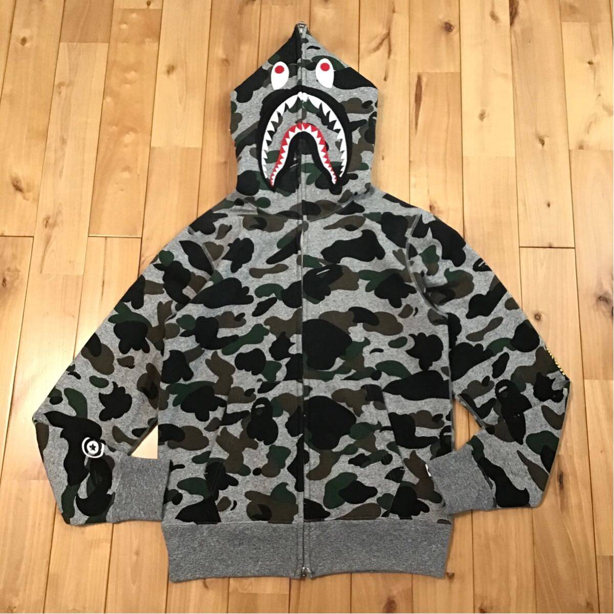 2015年 Heather grey シャーク パーカー Mサイズ shark full zip 2015年 Heather grey シャーク パーカー Mサイズ shark full zip