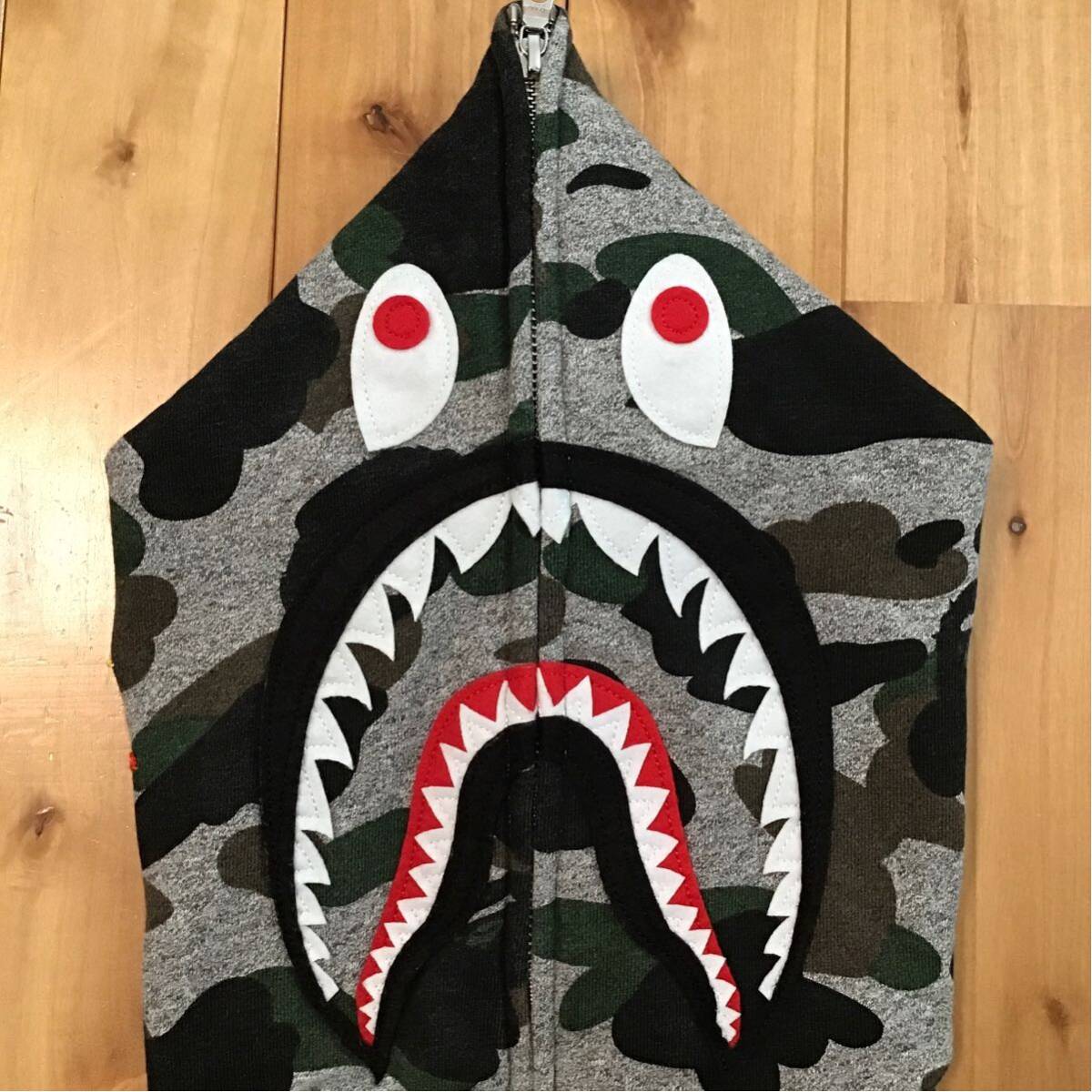 2015年 Heather grey シャーク パーカー Mサイズ shark full zip 2015年 Heather grey シャーク パーカー Mサイズ shark full zip