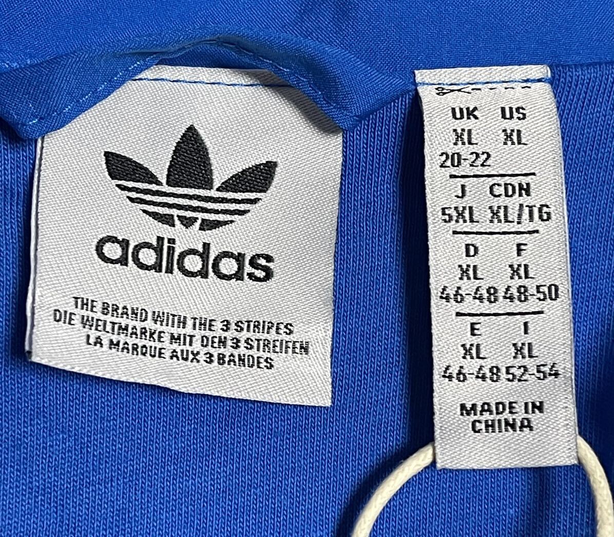 即決 上下5XL正規品/新品ブルー日本未発売BIGサイズadidas 即決 上下5XL正規品/新品ブルー日本未発売BIGサイズadidas