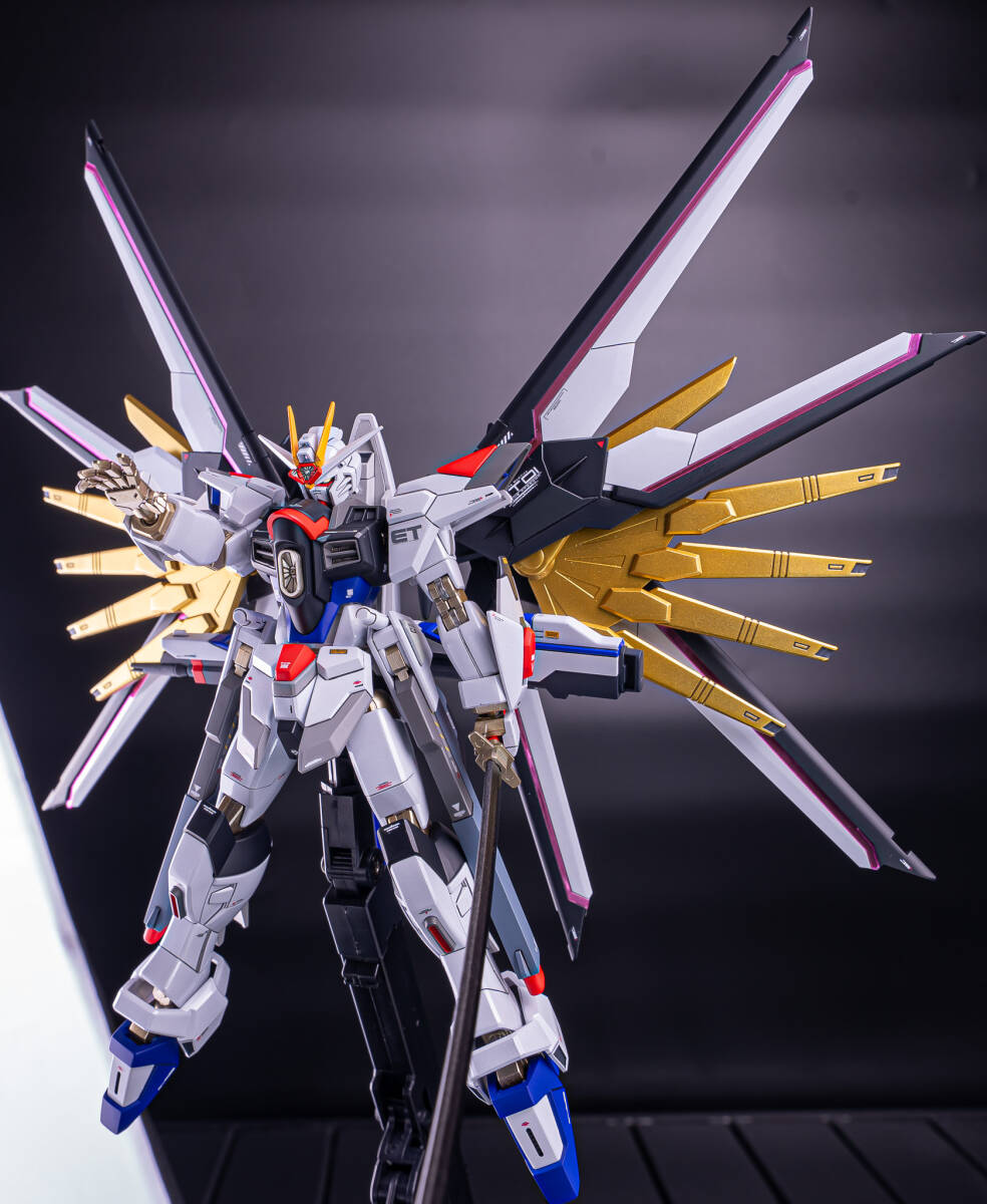 【全塗装完成品】HG マイティーストライクフリーダムガンダム Yahoo!オークション - HGマイティストライクフリーダムガンダム