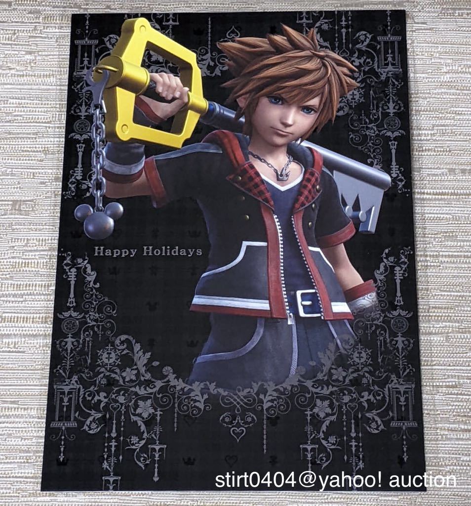 tokyo game show スクエニブース ポストカード KH3 キングダム tokyo game show スクエニブース ポストカード KH3 キングダム