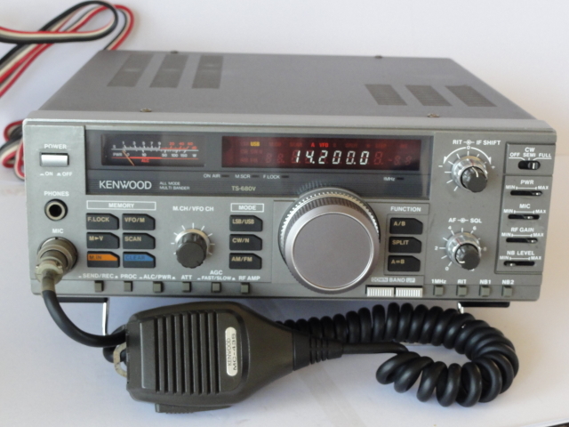 KENWOOD TS-680V MC-43S HF/50MHz transceiver : Real Yahoo auction 