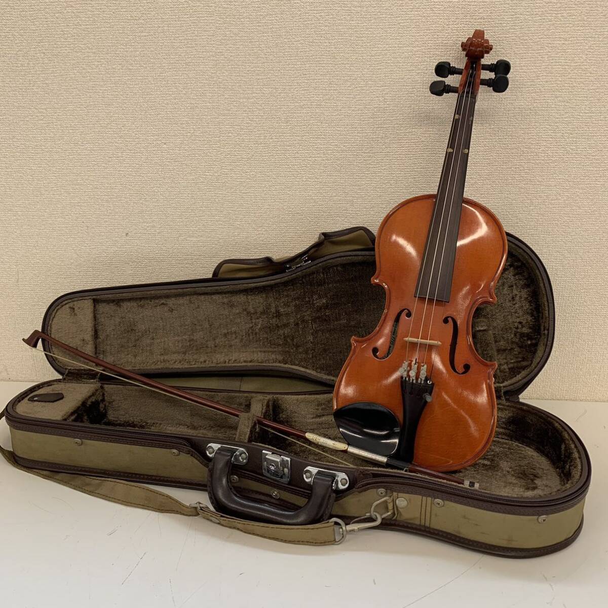 Kiso Stradivarius 1715 バイオリン 本体 1/4 (中古) Yahoo!オークション - 【P-2】 Kiso violin A.stradivarius 1715