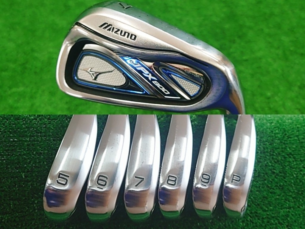【絶品】 4卍1416 注目!!【MIZUNO/ミズノ】JPX800 アイアン(5-9・P)6本セット JPX MI-100/フレックス:R《店頭引渡し可/札幌/美しが丘店》 ミズノ