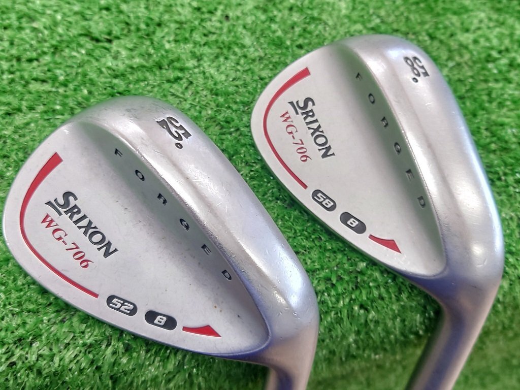 【予約販売】本 4卍1431 ウェッジ2本セット DUNLOP【SRIXON/スリクソン】WG-706 (52/08・58/8)N.S.PRO 950GH/フレックス:S《札幌/美しが丘》 ダンロップ