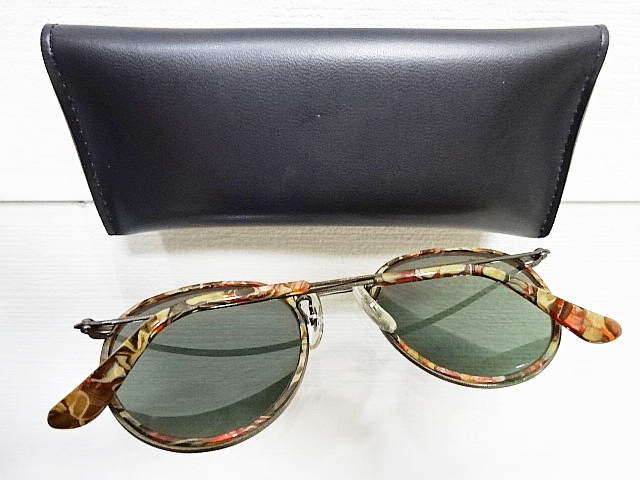 希少 良品 B&L 50mm W1676 ラウンドメタル インサート モザイク 希少 良品 B&L 50mm W1676 ラウンドメタル インサート モザイク