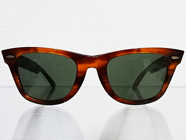 廃盤 80s 美品 B&L L2052 鼈甲調 5022 ウェイファーラー RAYBAN 廃盤 80s 美品 B&L L2052 鼈甲調 5022 ウェイファーラー RAYBAN