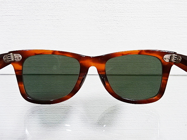 廃盤 80s 美品 B&L L2052 鼈甲調 5022 ウェイファーラー RAYBAN 廃盤 80s 美品 B&L L2052 鼈甲調 5022 ウェイファーラー RAYBAN