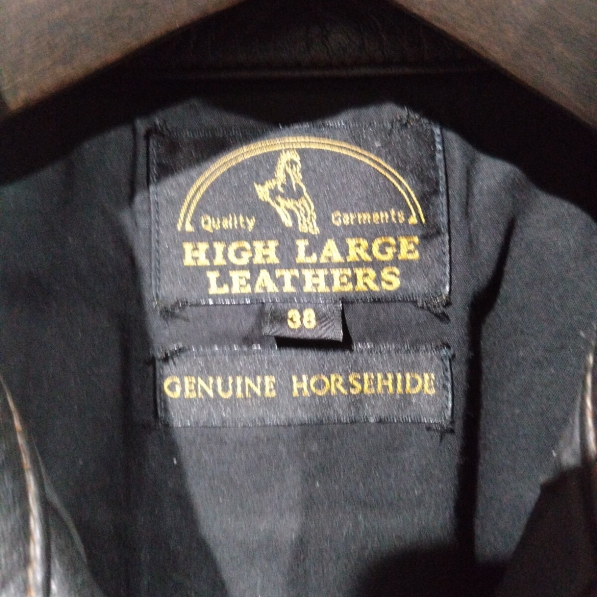 HIGH LARGE LEATHERS ハイラージレザーズ スティルウォーター 38 HIGH LARGE LEATHERS ハイラージレザーズ スティルウォーター 38