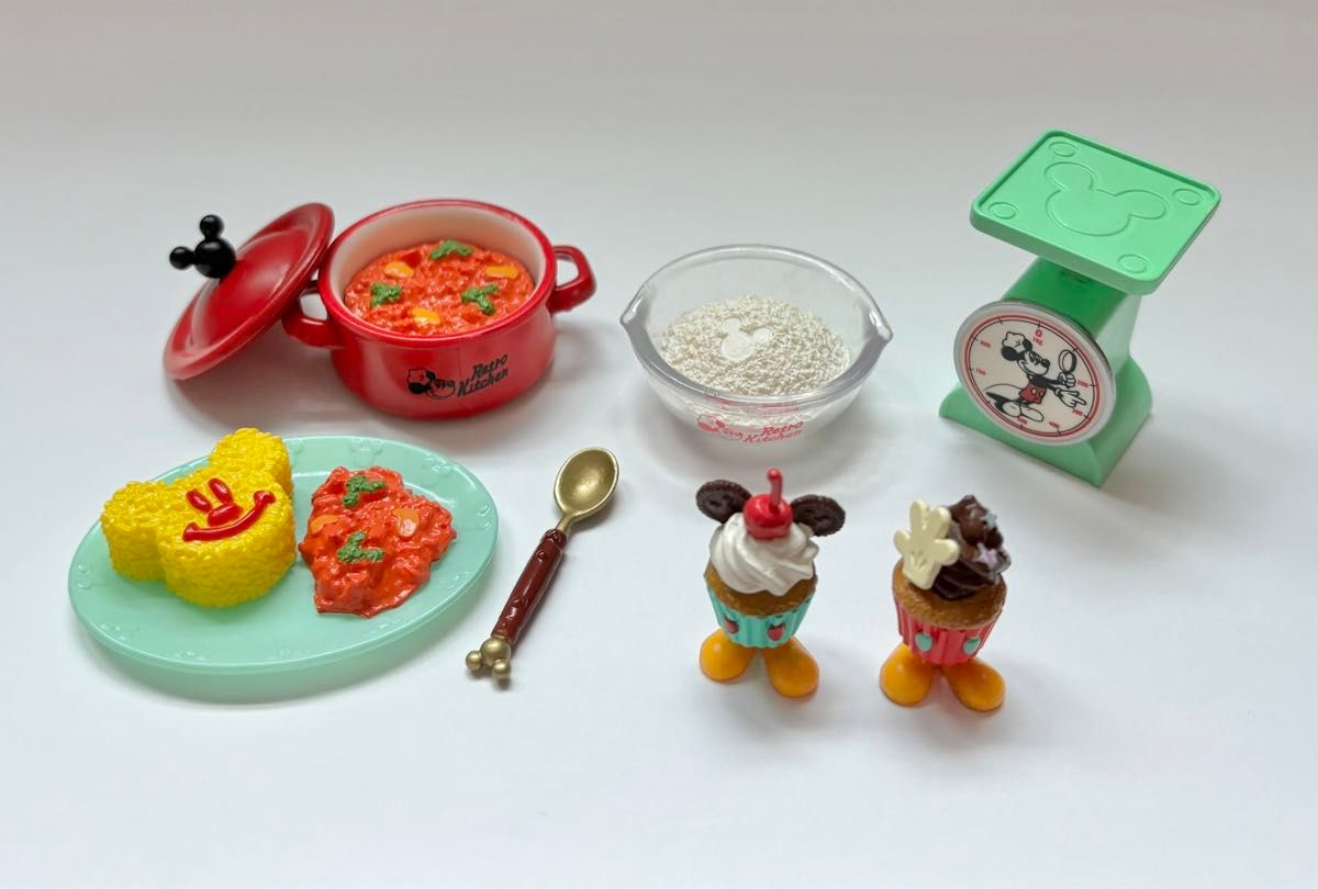 リーメント ミッキー レトロキッチン ミニチュア ぷちサンプル リーメント ミッキー レトロキッチン ミニチュア ぷちサンプル