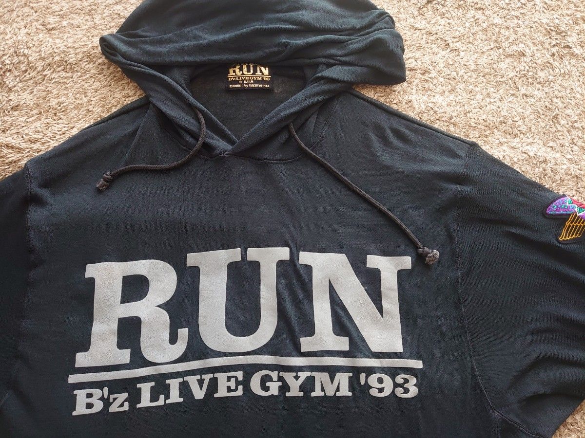 B'z LIVE-GYM 1993 run パーカー Tシャツ 稲葉浩志 松本孝弘 B'z LIVE-GYM 1993 run パーカー Tシャツ 稲葉浩志 松本孝弘