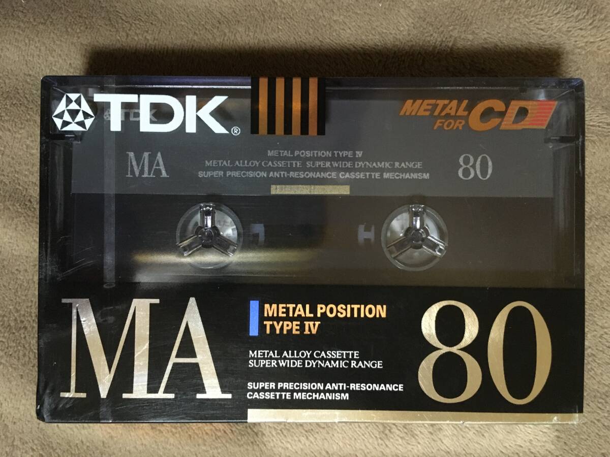 TDK カセットテープ MA-X 80 品番 MA-80M・メタルポジションTYPE TDK カセットテープ MA-X 80 品番 MA-80M・メタルポジションTYPE