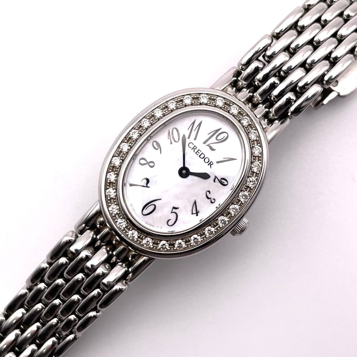 美品・稼働品】クレドール CREDOR セイコー SEIKO シグノ ダイヤ 美品・稼働品】クレドール CREDOR セイコー SEIKO シグノ ダイヤ