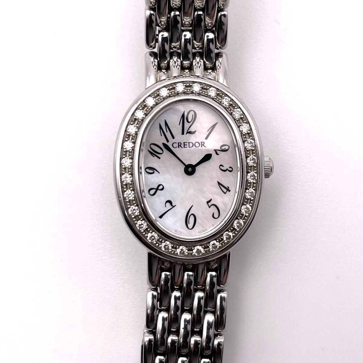 美品・稼働品】クレドール CREDOR セイコー SEIKO シグノ ダイヤ 美品・稼働品】クレドール CREDOR セイコー SEIKO シグノ ダイヤ