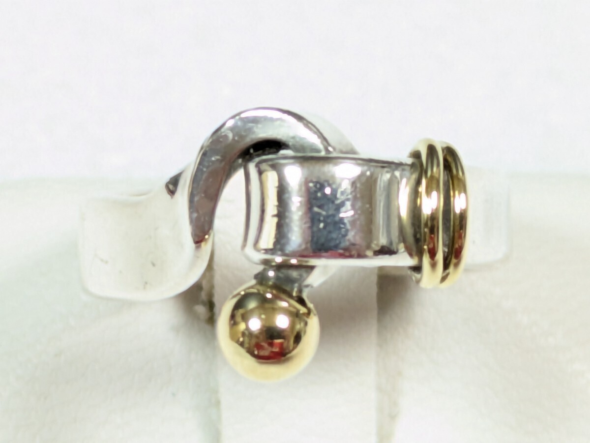 ①【TIFFANY&Co 】ティファニー フック&アイ ラブノット コンビ ①【TIFFANY&Co 】ティファニー フック&アイ ラブノット コンビ