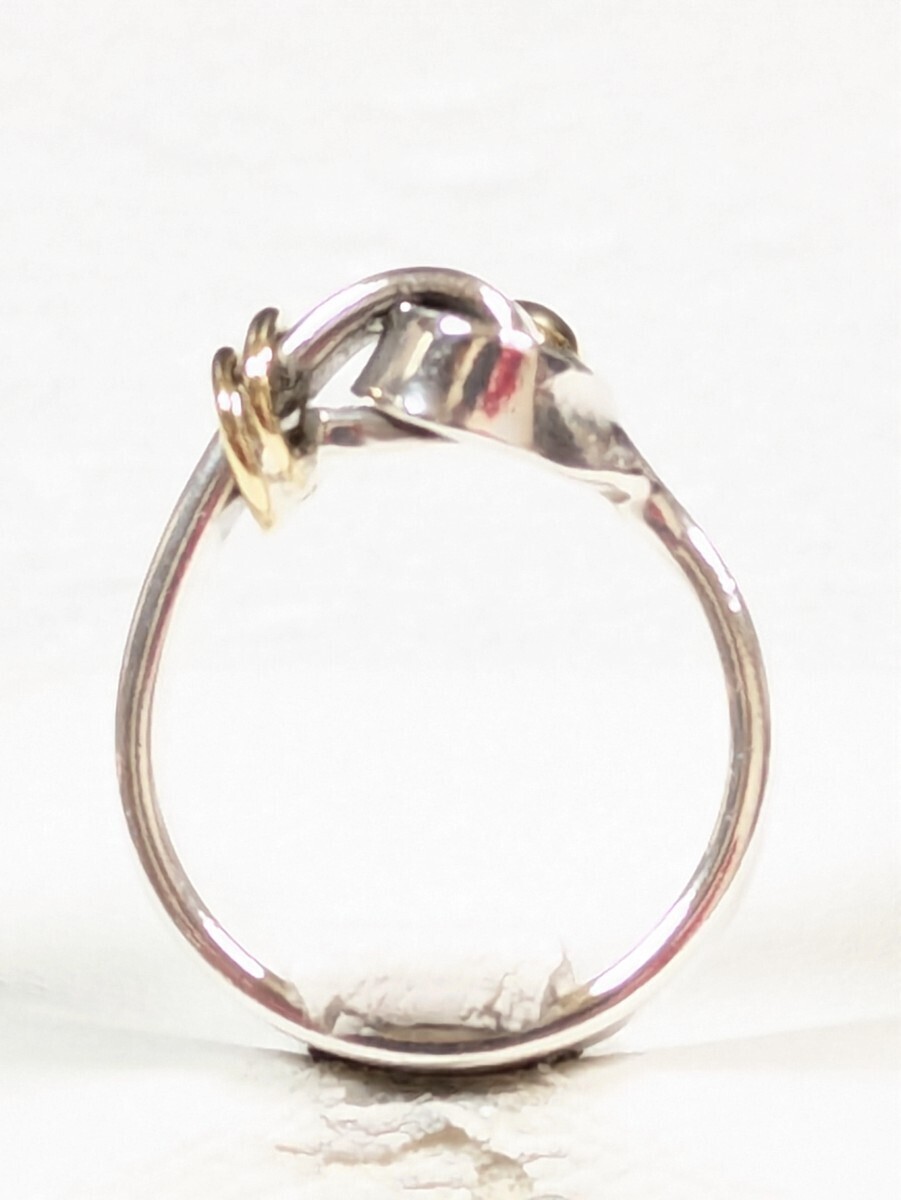 ①【TIFFANY&Co 】ティファニー フック&アイ ラブノット コンビ ①【TIFFANY&Co 】ティファニー フック&アイ ラブノット コンビ
