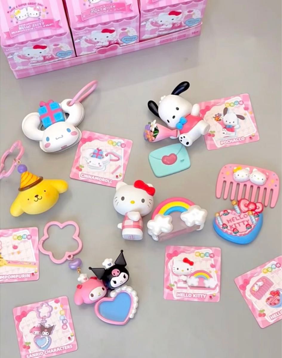 MINISO 海外限定 サンリオ ハローキティ―50周年記念 MINISO 海外限定 サンリオ ハローキティ―50周年記念