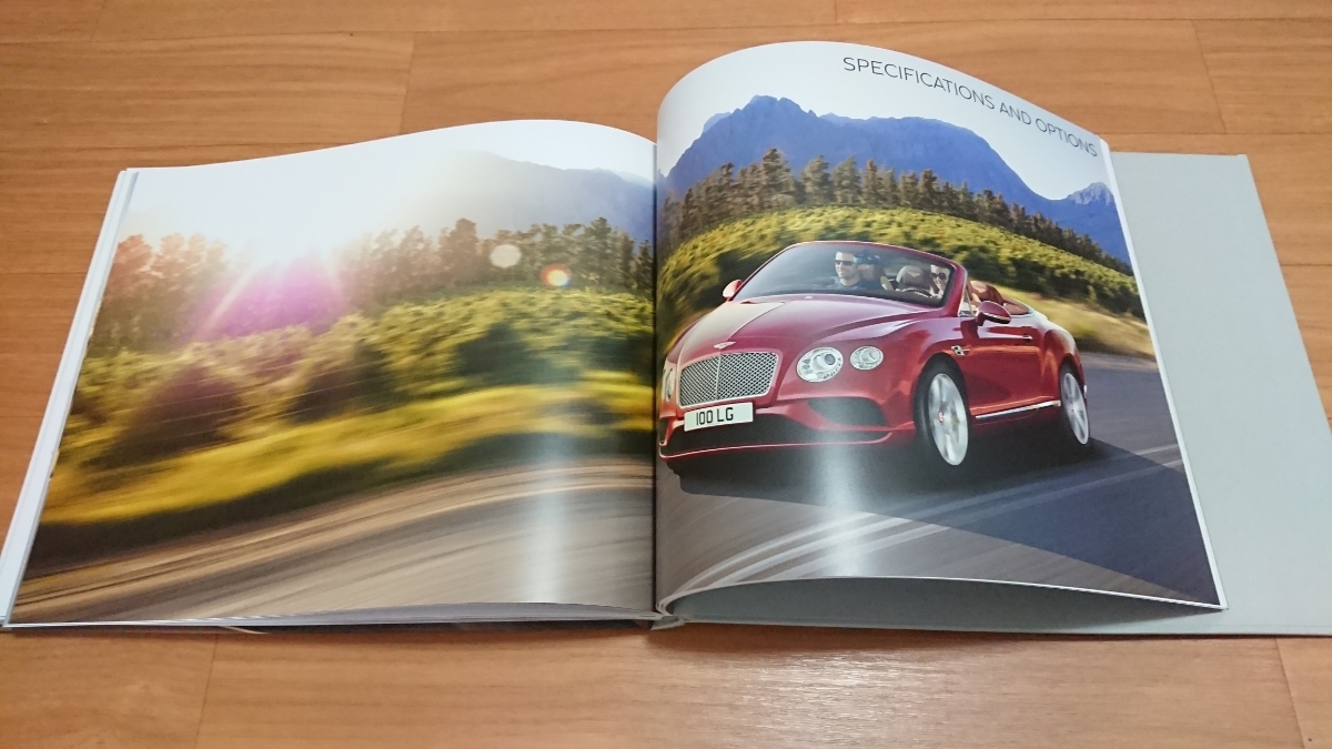  Bentley Continental GT range catalog 2015 year Japanese edition 