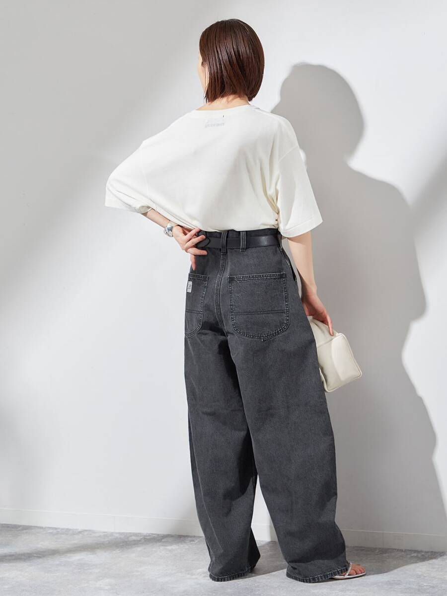 AYA KANEKO×Lee×L'ESSAGE】SUPERSIZED WORK デニムパンツ XS AYA KANEKO×Lee×L'ESSAGE】SUPERSIZED WORK デニムパンツ XS
