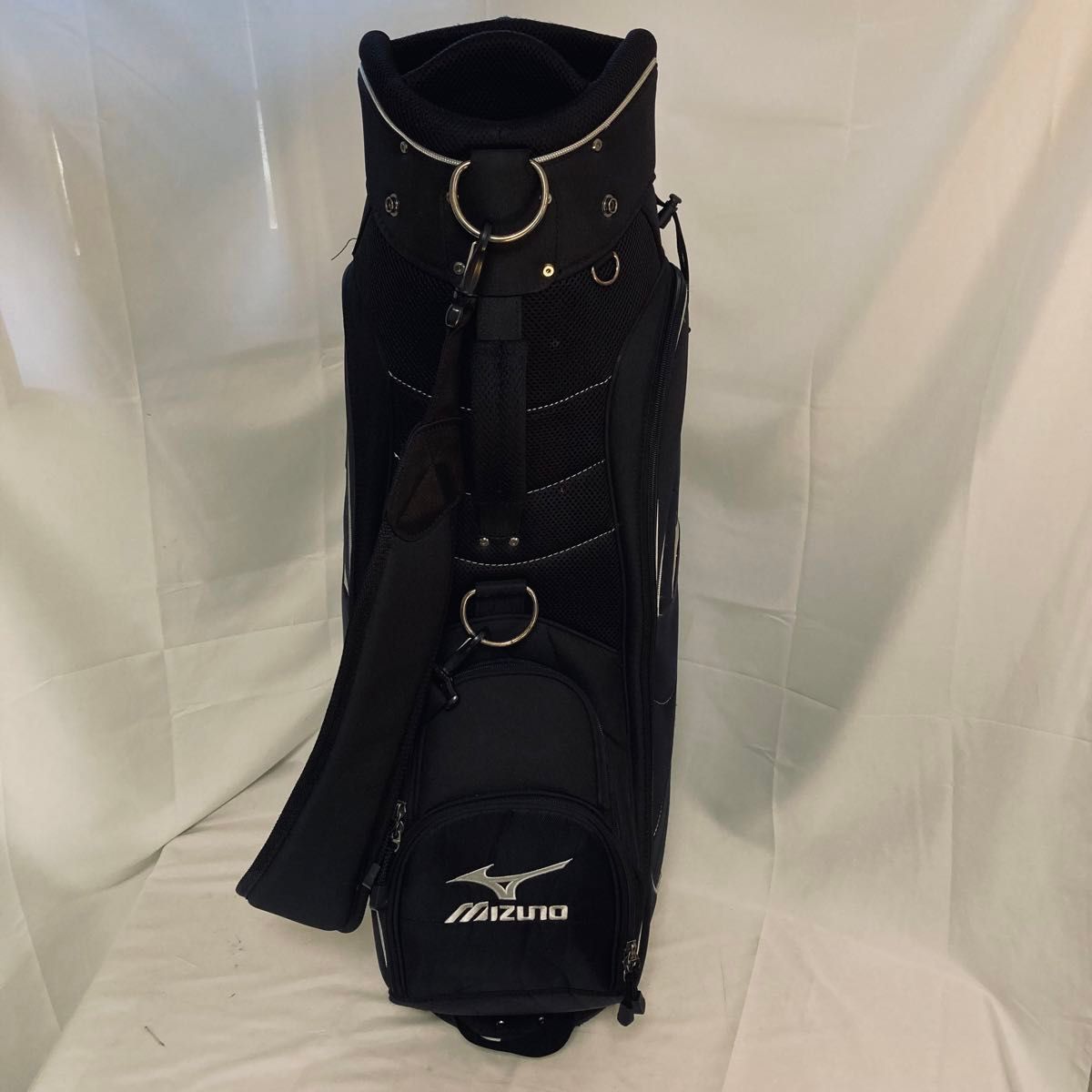 美品 MIZUNO ミズノ キャディバッグ ブラック カートバッグ 美品 MIZUNO ミズノ キャディバッグ ブラック カートバッグ