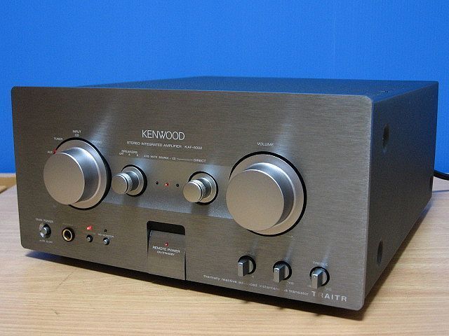KENWOOD☆良品 メンテ済 動作良好☆高音質 プリメインアンプ KENWOOD☆良品 メンテ済 動作良好☆高音質 プリメインアンプ