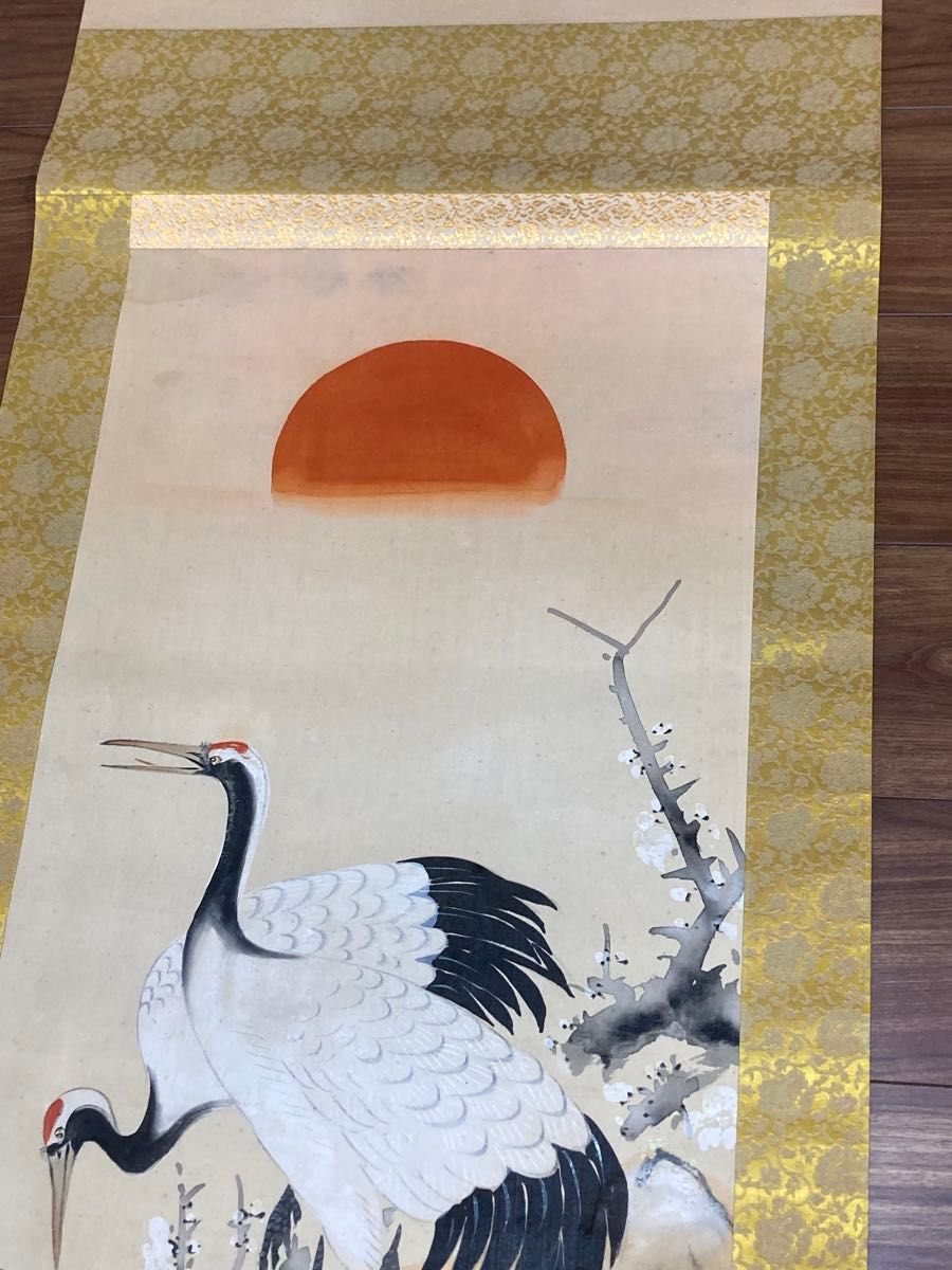 掛け軸 慶祝画 鶴亀 松竹梅鶴 190cmx52 5cm 絵画 日本画 掛軸 掛け軸 慶祝画 鶴亀 松竹梅鶴 190cmx52 5cm 絵画 日本画 掛軸