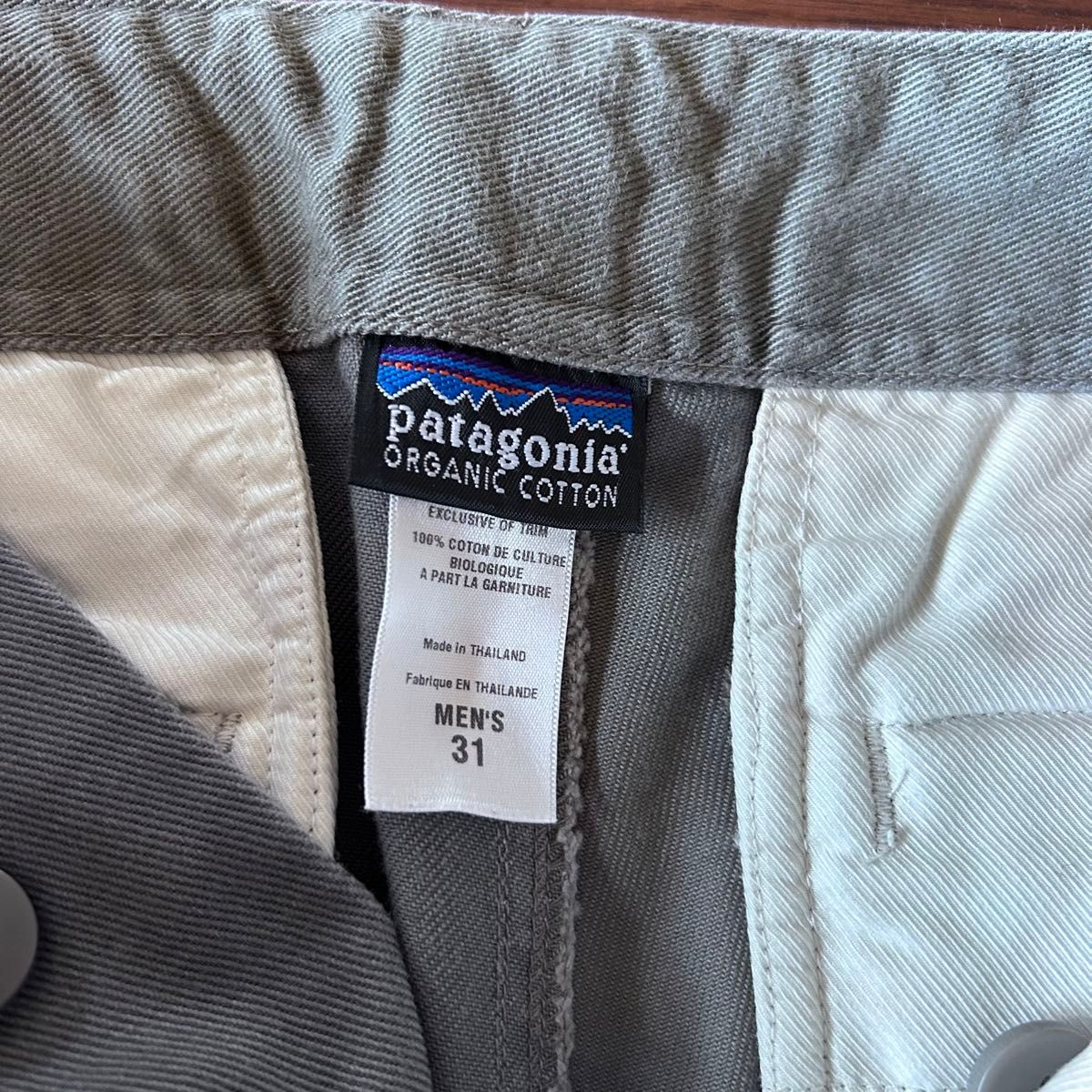 希少 Patagonia パタゴニア ツイルカーゴパンツ 31 グレー 希少 Patagonia パタゴニア ツイルカーゴパンツ 31 グレー