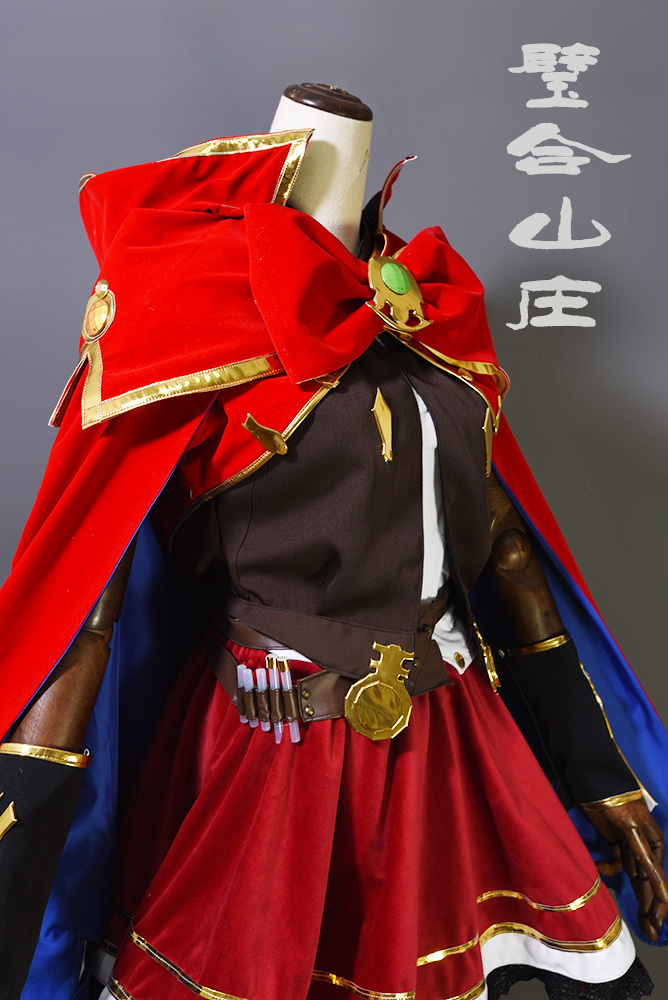 GBF グランブルーファンタジー フェリ コスプレ衣装風(ウィッグ GBF グランブルーファンタジー フェリ コスプレ衣装風(ウィッグ