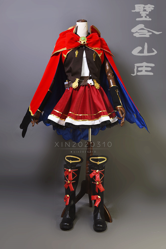 GBF グランブルーファンタジー フェリ コスプレ衣装風(ウィッグ GBF グランブルーファンタジー フェリ コスプレ衣装風(ウィッグ