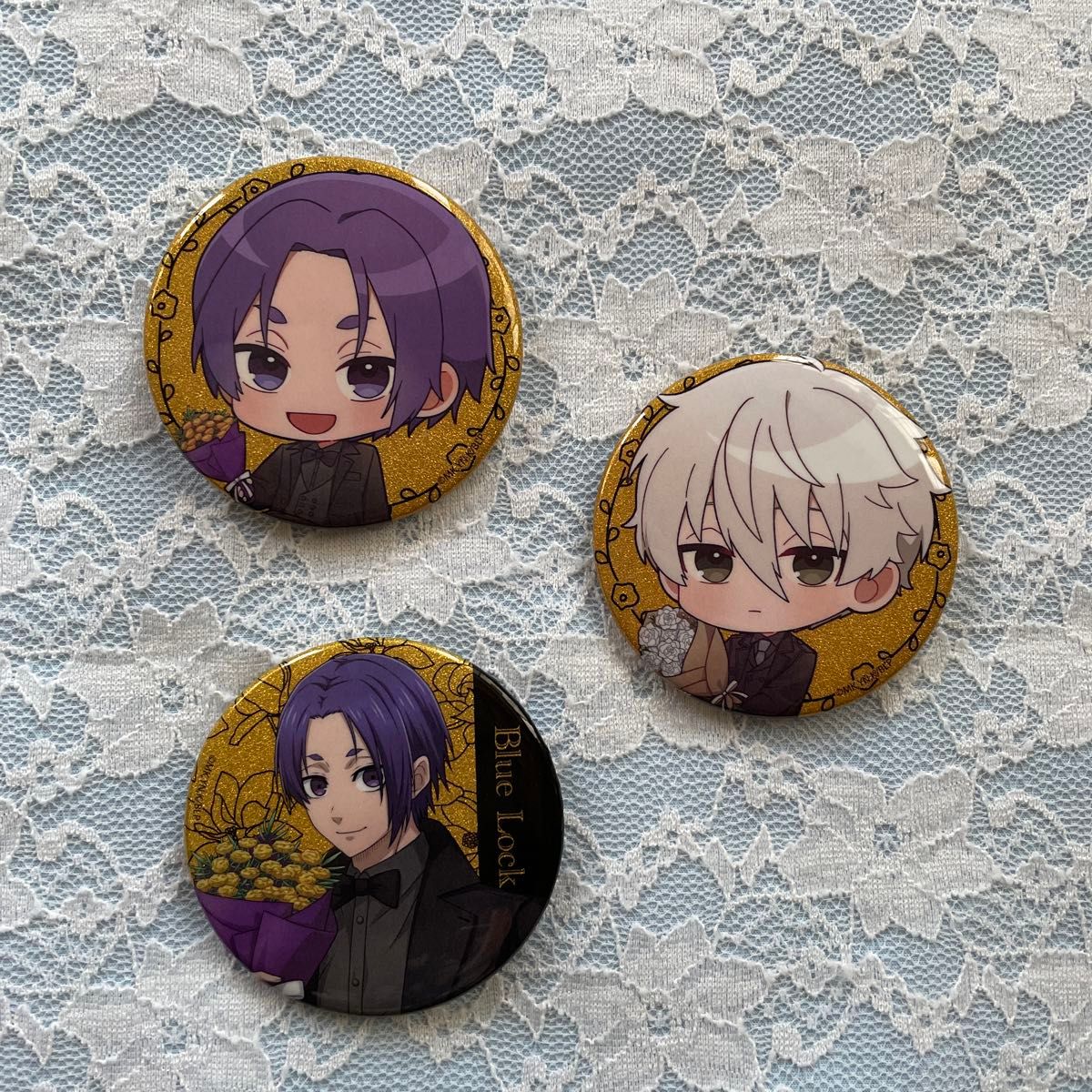 ブルーロック 御影玲王 AnimeJapan グリッター缶バッジ|ゲーム ブルーロック 御影玲王 AnimeJapan グリッター缶バッジ|ゲーム
