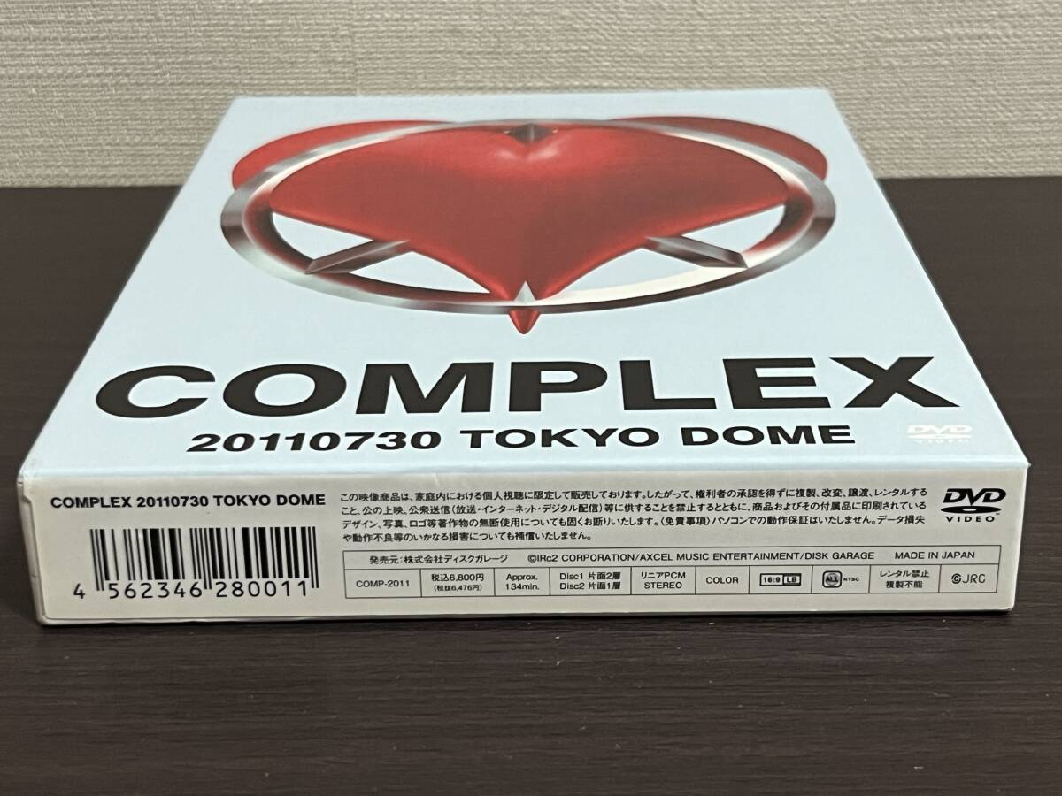 COMPLEX 20110730 TOKYO DOME“日本一心 /DVD』コンプレックス COMPLEX 20110730 TOKYO DOME“日本一心 /DVD』コンプレックス