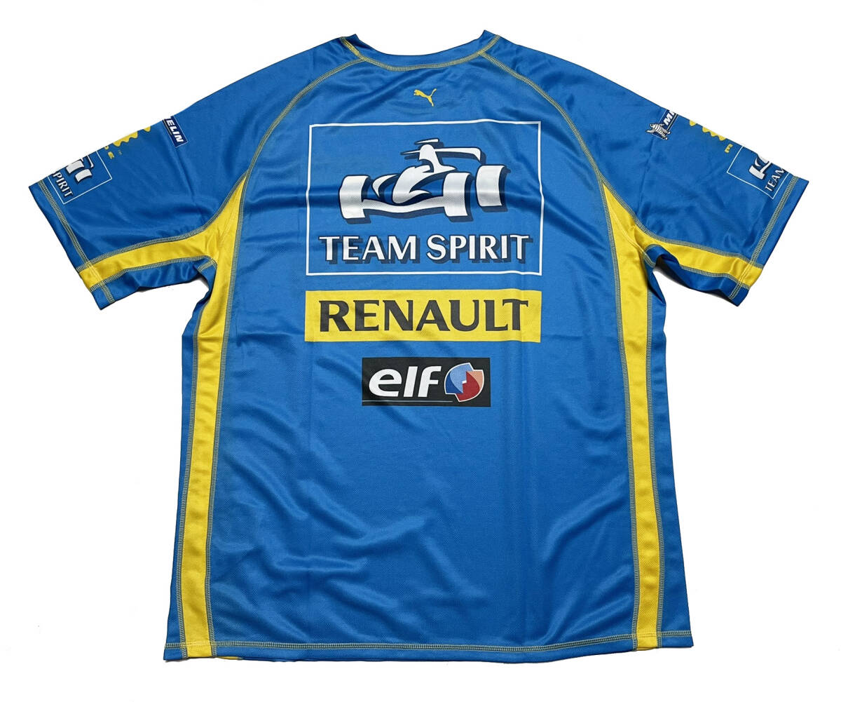 マイルドセブン・ルノーF1 2006 支給品 Tシャツ ノンタバコ版 XL マイルドセブン・ルノーF1 2006 支給品 Tシャツ ノンタバコ版 XL