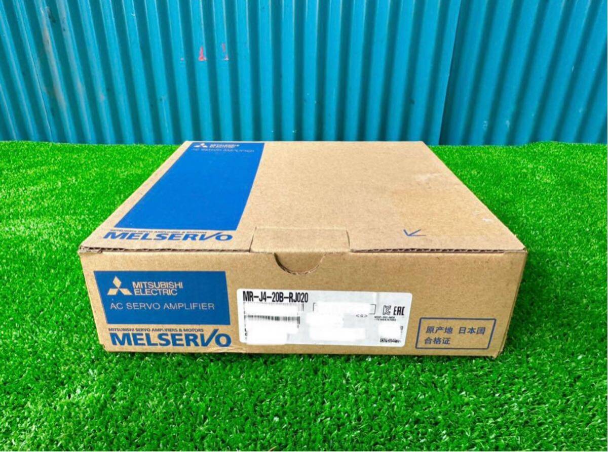 新品未使用 MITSUBISHI サーボアンプMR-J4-20B-RJ020