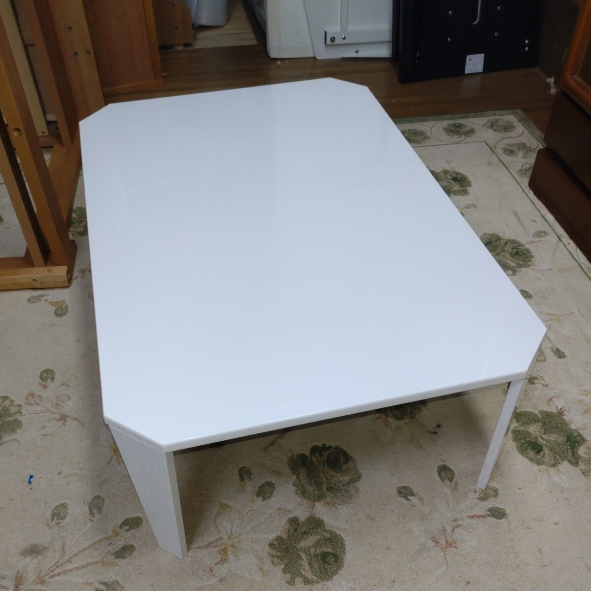 ニトリ 折りたたみ テーブル シャイン 9060 WH 座卓 ちゃぶ台 ニトリ 折りたたみ テーブル シャイン 9060 WH 座卓 ちゃぶ台