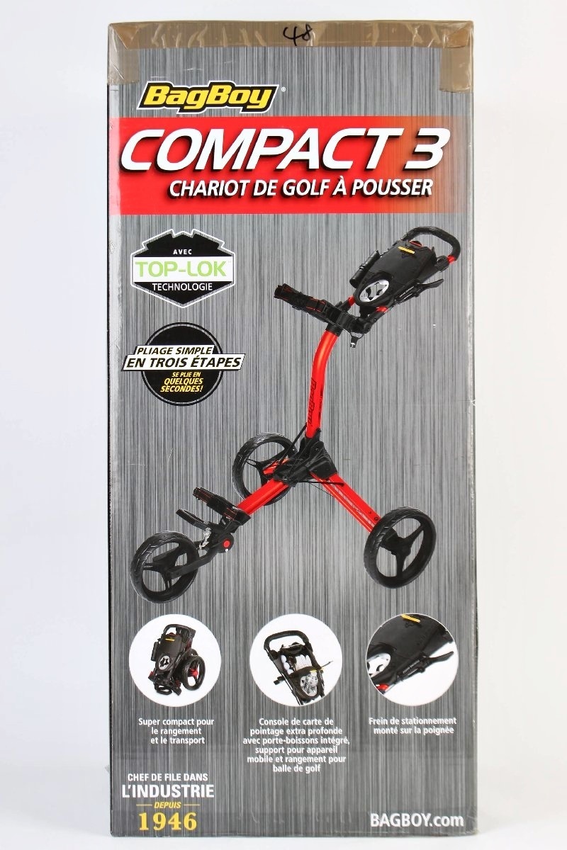 9450円 BagBoy COMPACT 3 PUSH CART コンパクト 3 プッシュ 9450円 BagBoy COMPACT 3 PUSH CART コンパクト 3 プッシュ