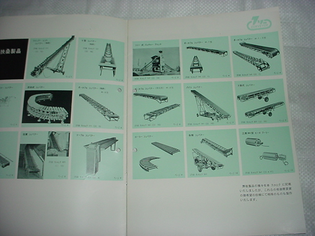 1962 Western Fuso Machinery Co., Ltd. Каталог конвейеры