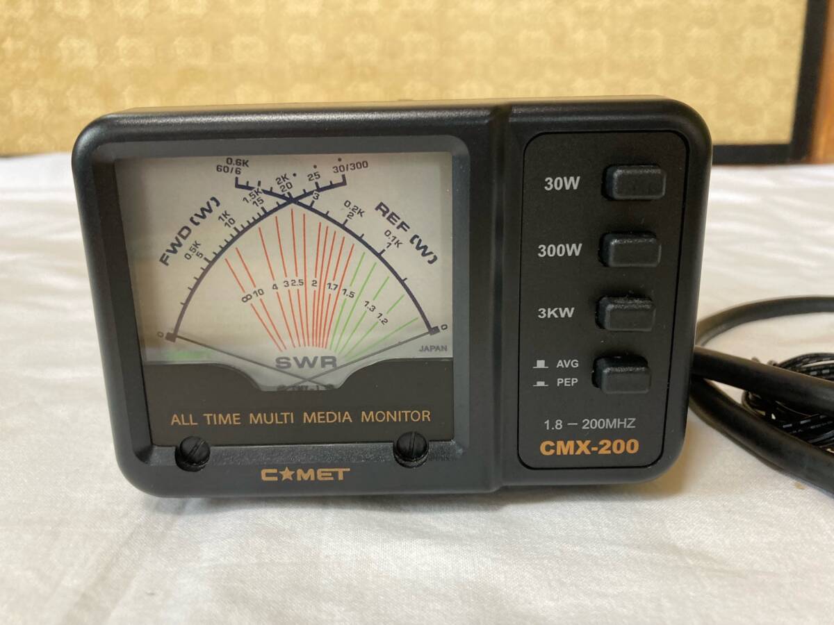 * комета *CMX-200 1.8~200MHz SWR итого б/у товар 